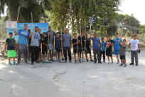 بالفيديو: مشاركة واسعة من أهالي يافا في الحملة الشهرية لتنظيف مقبرة طاسو 